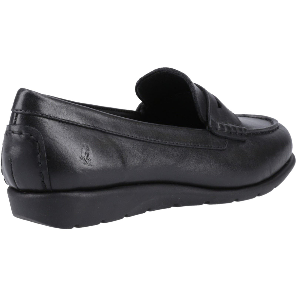 Hush Puppies Shelby Leather Women's Black Loafers