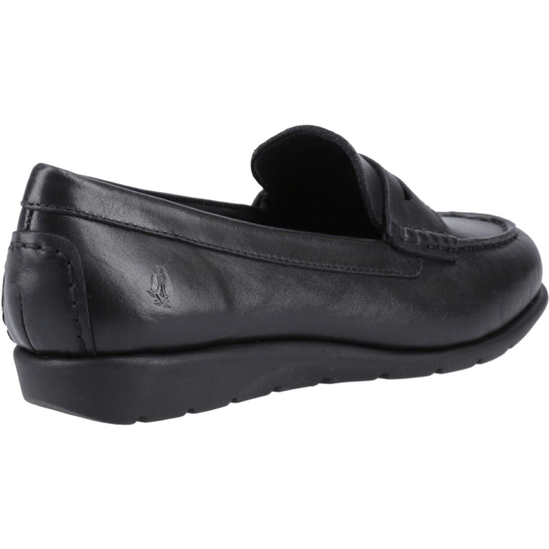 Hush Puppies Shelby Leather Women's Black Loafers