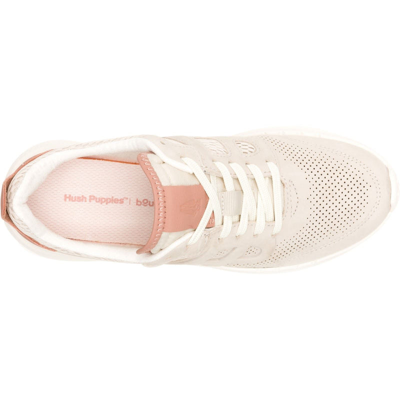 Hush Puppies Seventy8 Runner Suede Women's Stone Trainers