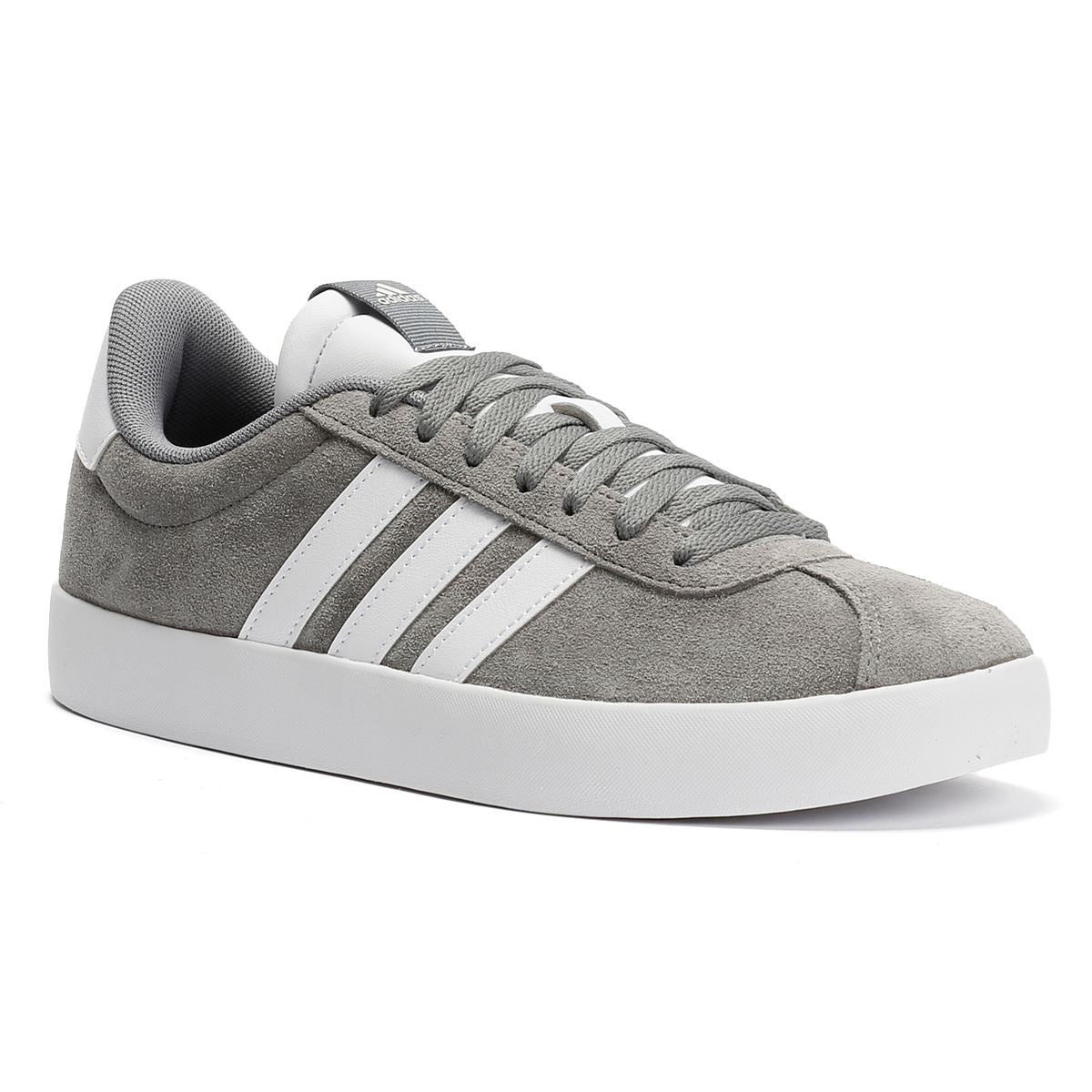 Adidas VL Court 3.0 Leather Men's Grey/White Trainers