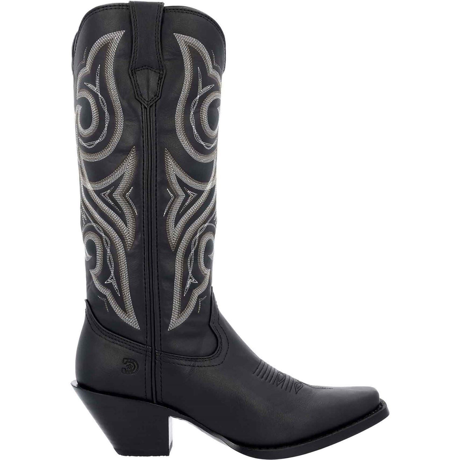 Durango Crush Faux Leather Women's Black Boots