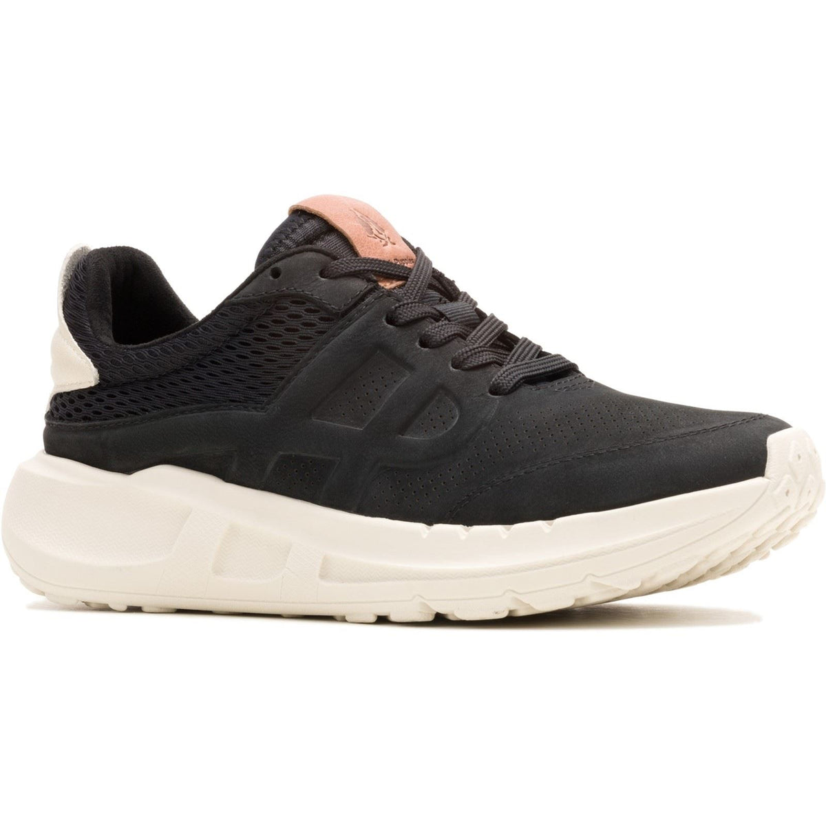 Hush Puppies Seventy8 Runner Suede Women's Black Trainers