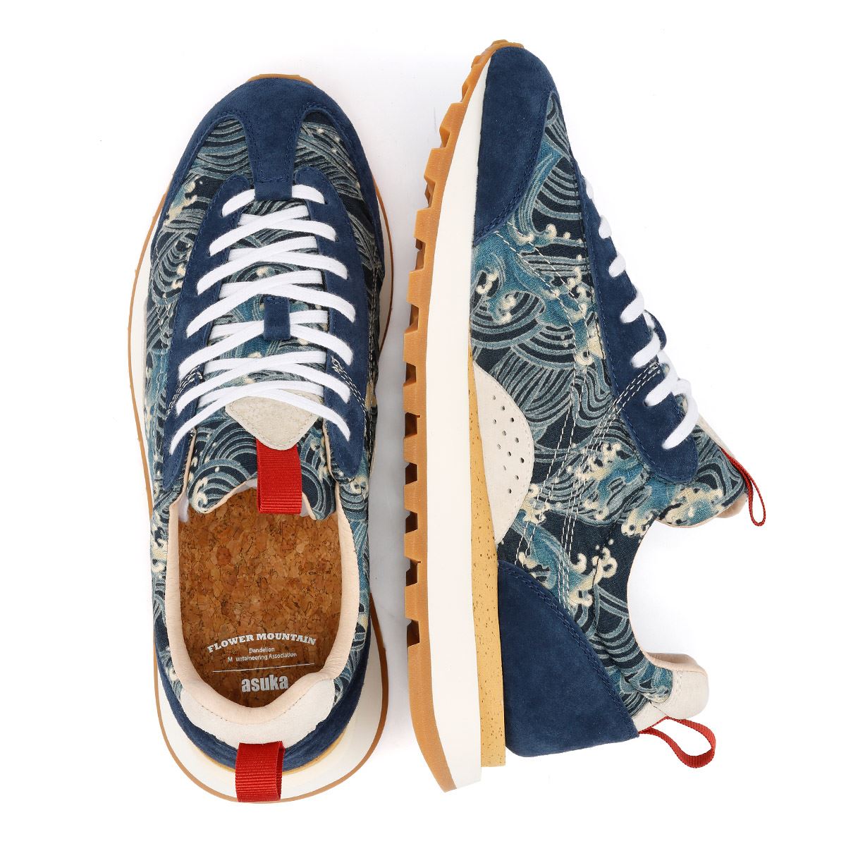 Flower Mountain New Asuka Blue Waves Trainers