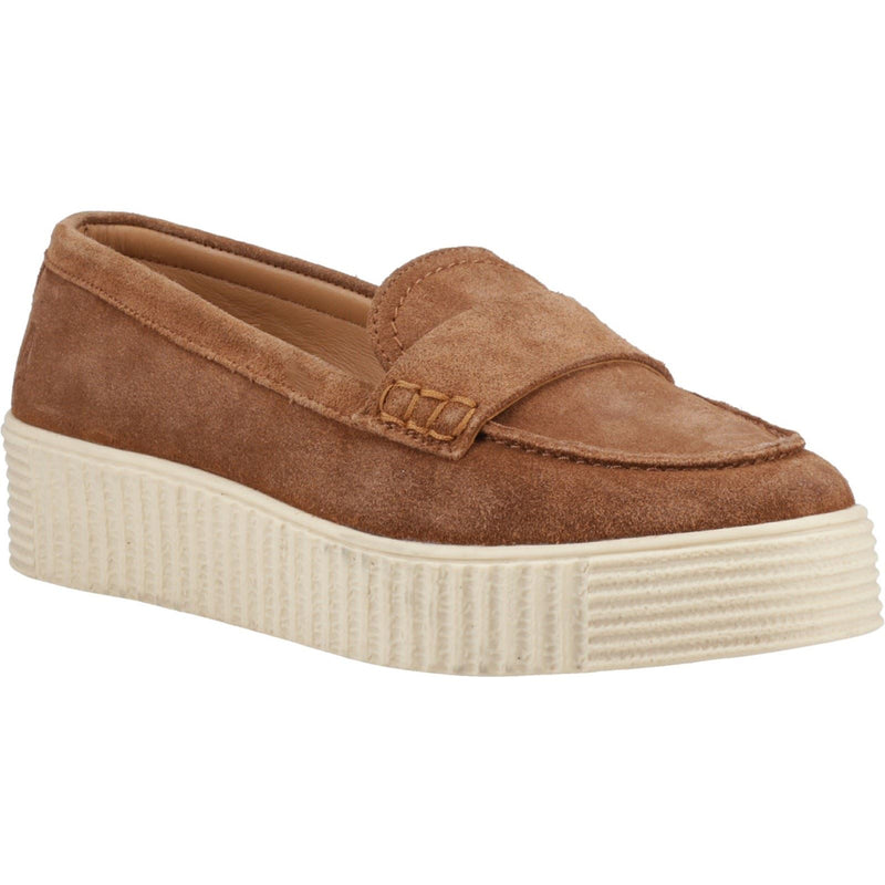 Hush Puppies Tamara Suede Women's Tan Loafers
