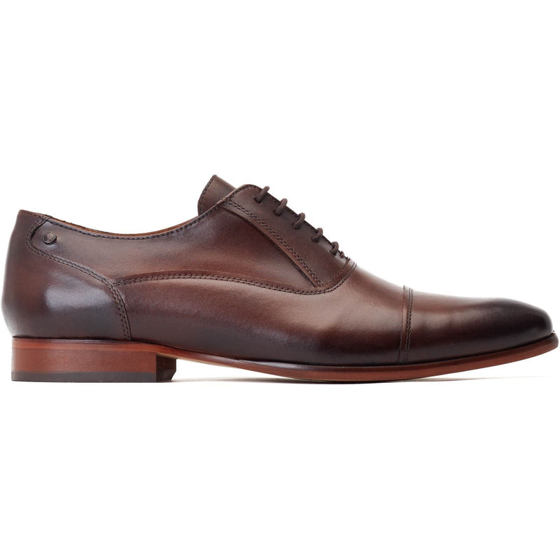 Base London Angelo Leather Men's Brown/Black Oxford Shoes
