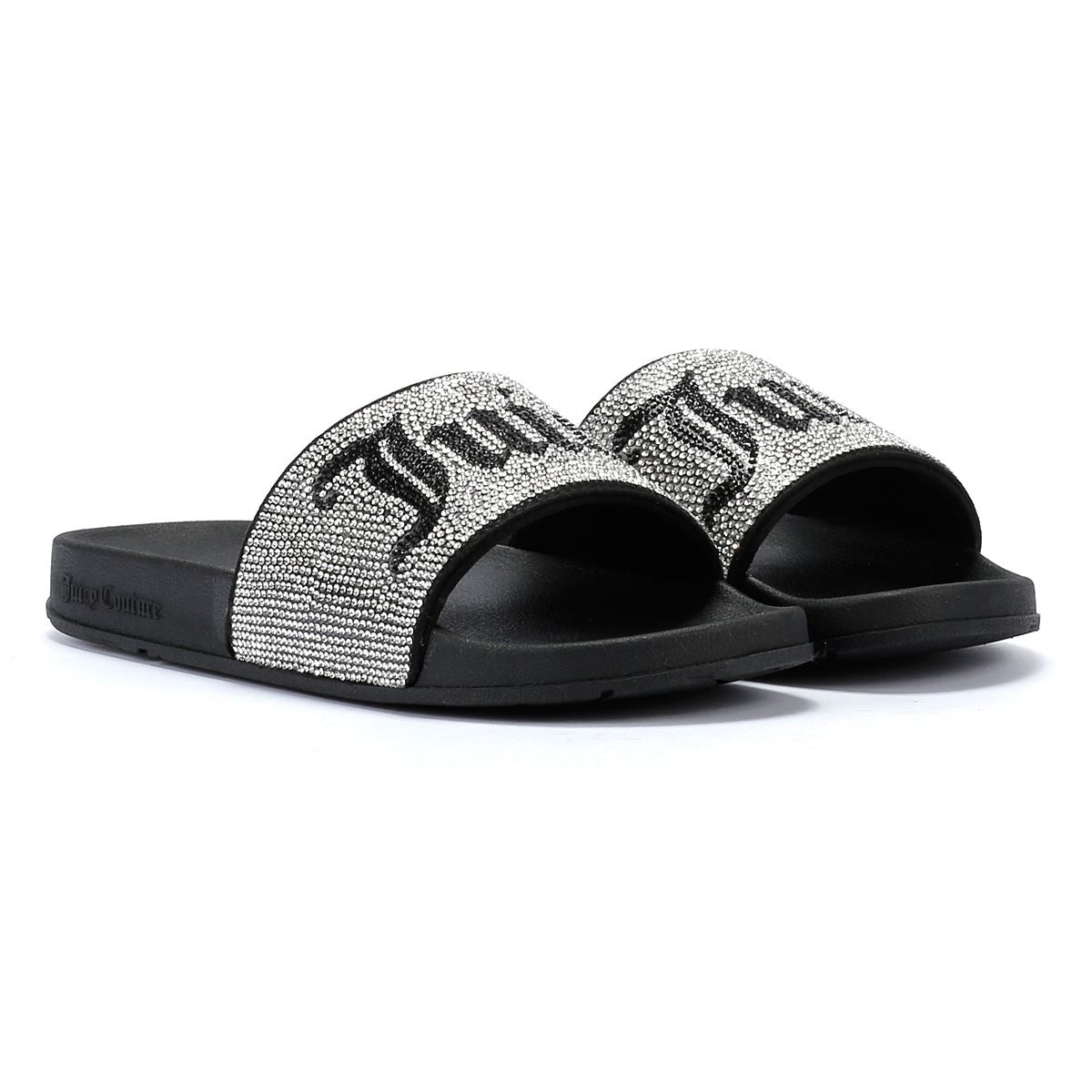 Juicy Couture Donna Black Diamond Women's Slides
