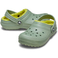 Crocs Classic Lined Thermoplastic Kid's Moss Clogs