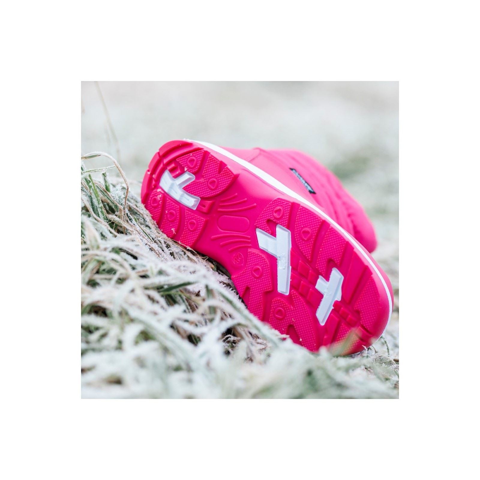 Cotswold Tirely Textile Pink Wellington Boots