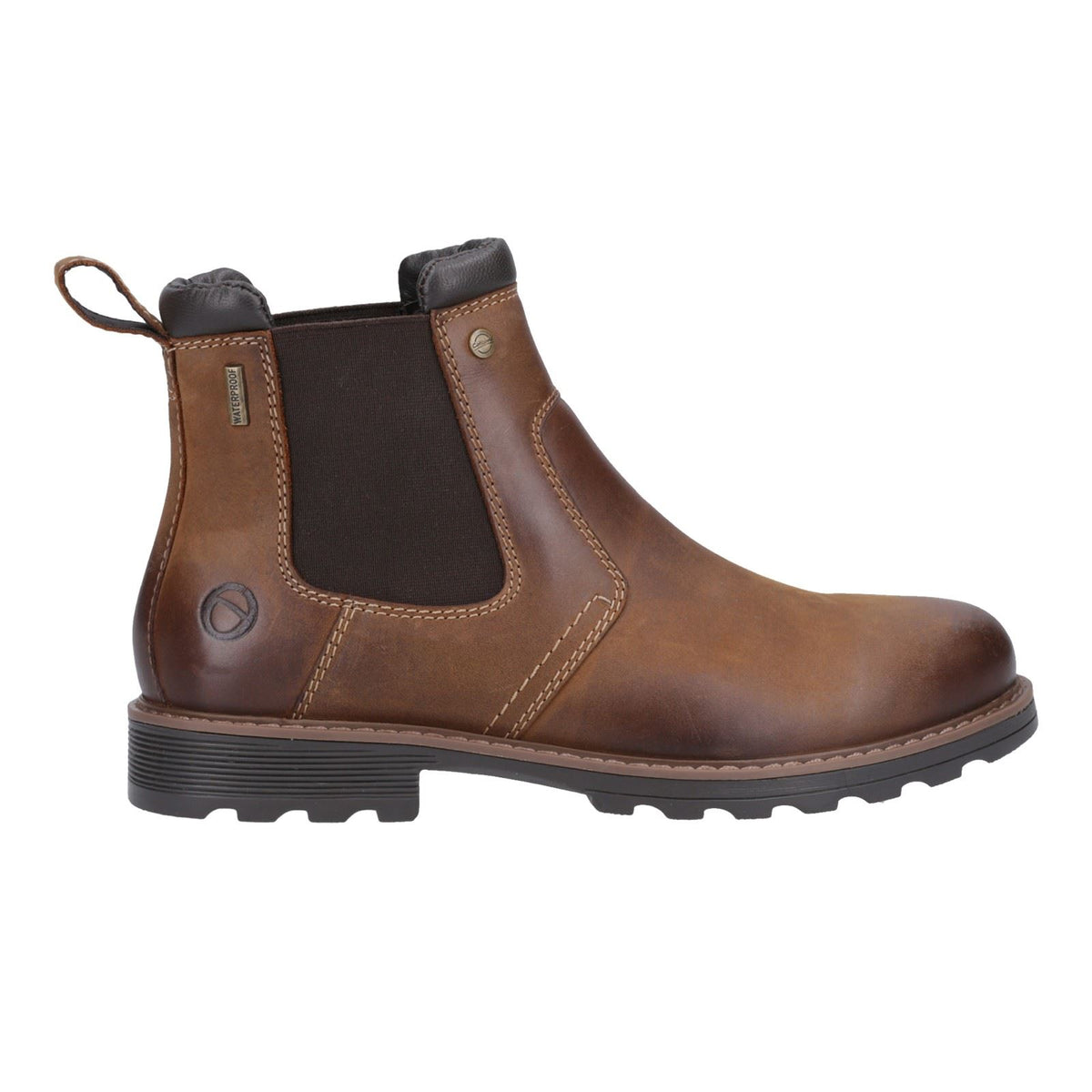 Cotswold Leafield Leather Men's Tan Boots