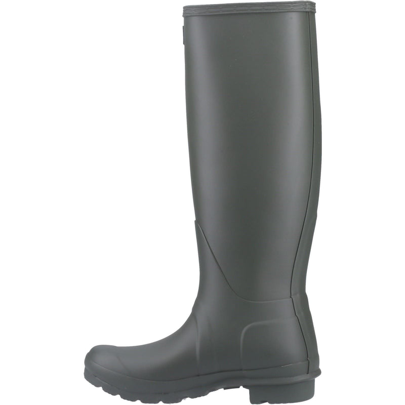 Hunter Original Tall Rubber Women's Dark Olive Wellington Boots