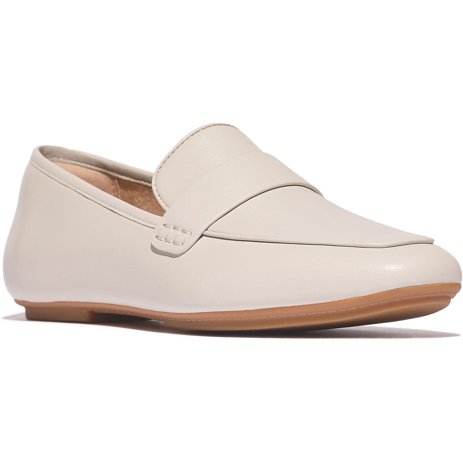 Fitflop Delicato Loafer Leather Women's Paris Beige Loafers
