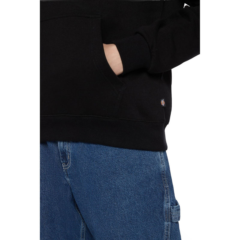 Dickies Icon Logo Synthetic Black Hooded Sweatshirt