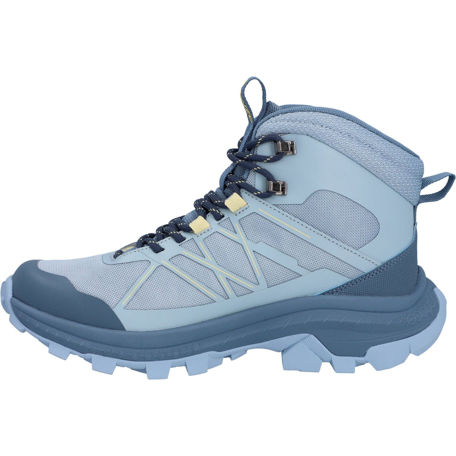 Hi-Tec Infuse Mid Polyester Women's Blue Fog/Flintstone/Banana Hiking Boots