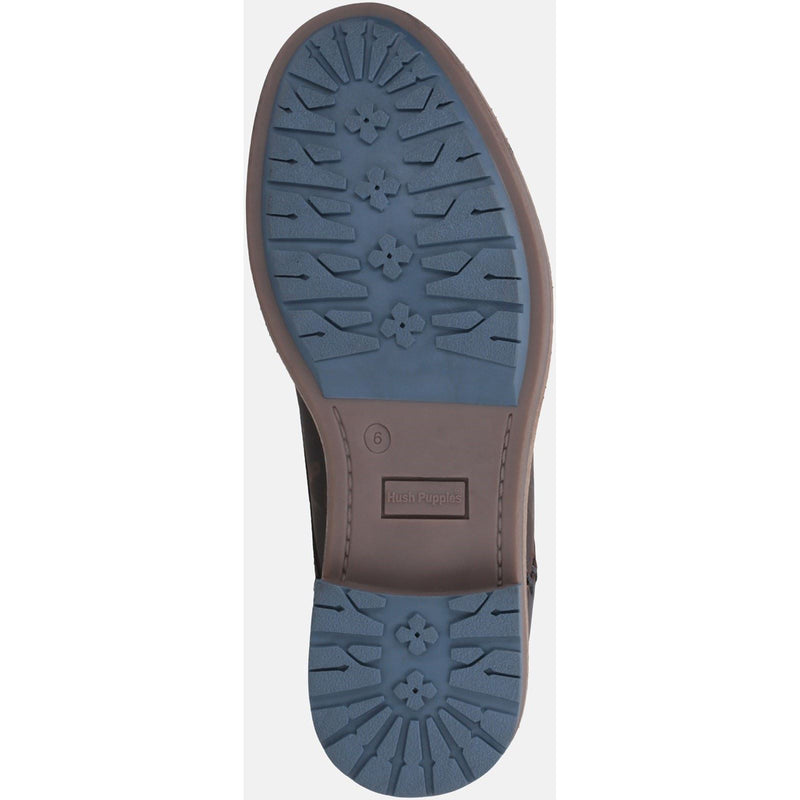 Hush Puppies Julian Leather Men's Brown Lace-Up Shoes