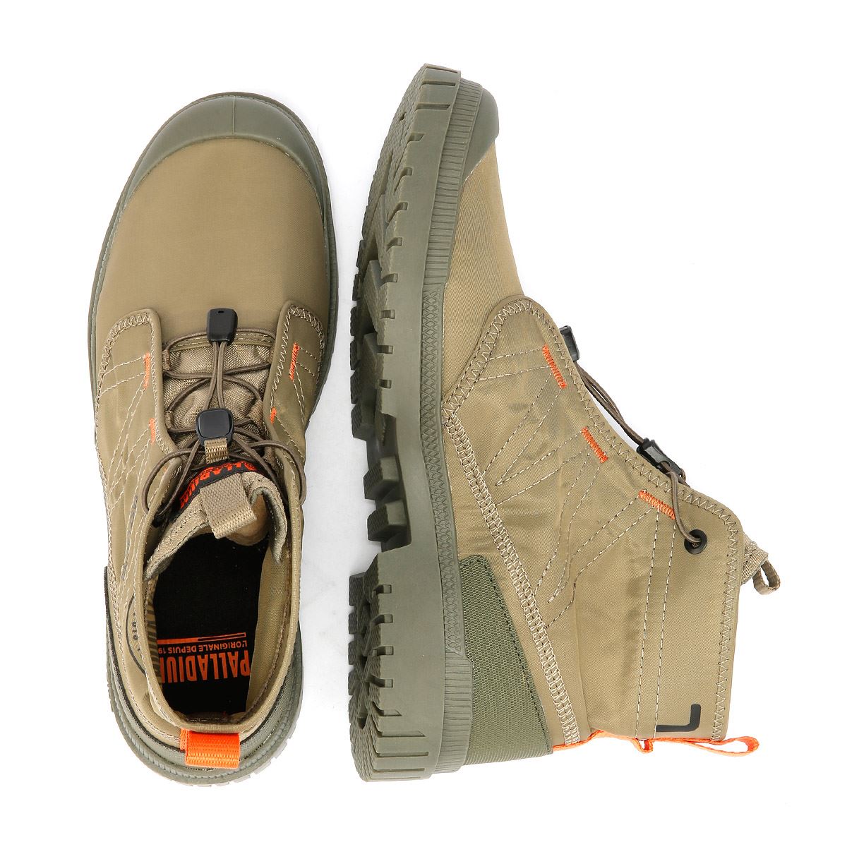 Palladium SP20 Travel Hi Dusky Green Boots