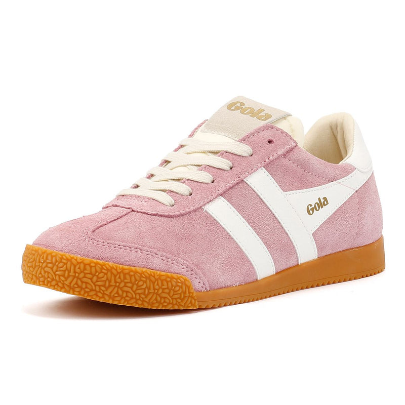 Gola Elan Suede Women's Candy/White Trainers