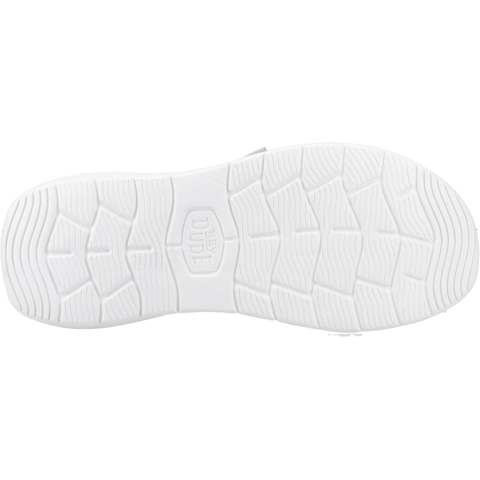 HEYDUDE Wendy COMF Leather Women's Grey/Snake Shoes