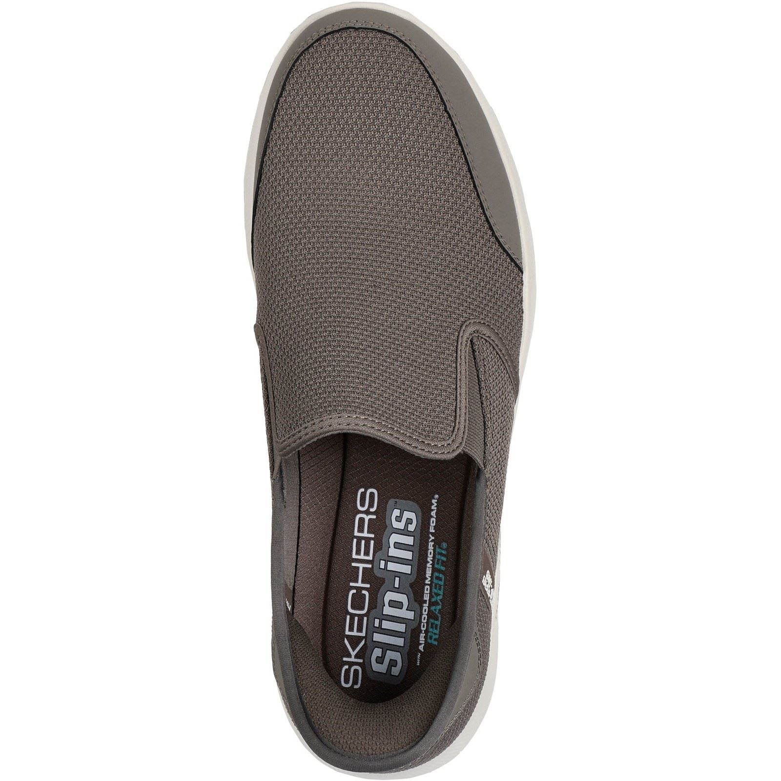 Skechers Equalizer 5.0 Drayze Synthetic Men's Taupe Trainers