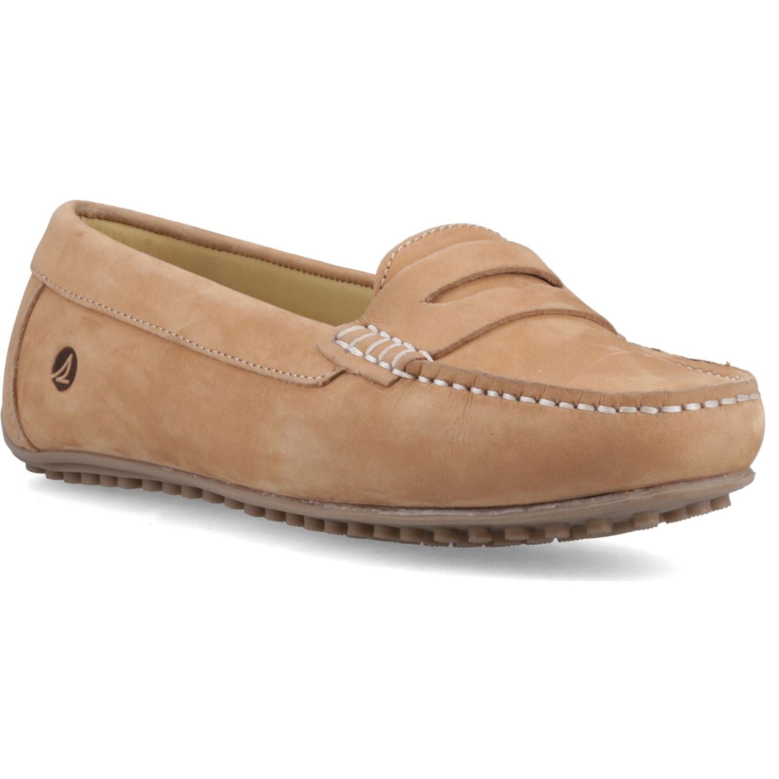 Sperry Tubarao Slip On Nubuck Women's Tan Moccasins Shoes