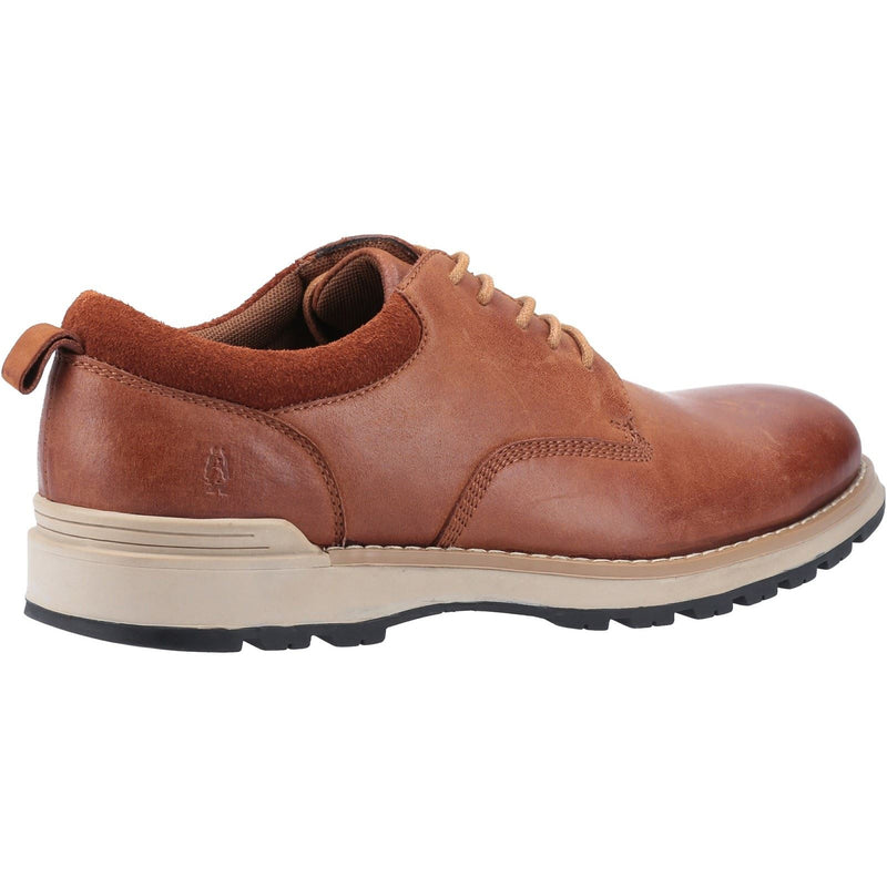 Hush Puppies Dylan Leather And Suede Men's Tan Lace-Up Shoes