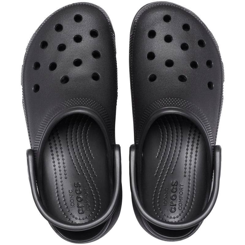 Crocs Classic Platform Synthetic Women's Black Clogs