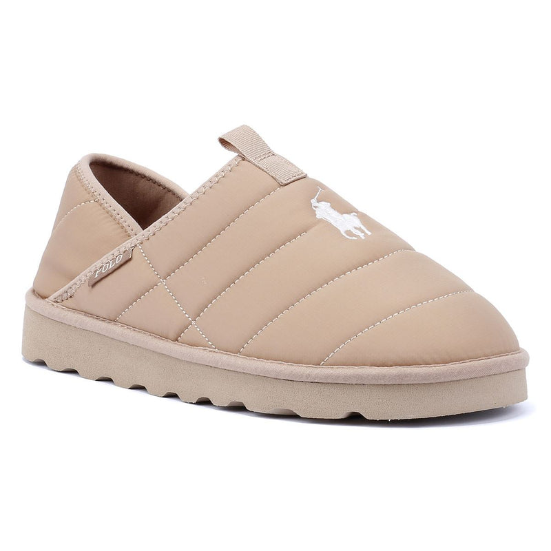 Ralph Lauren Everrett Men's Beige Slippers