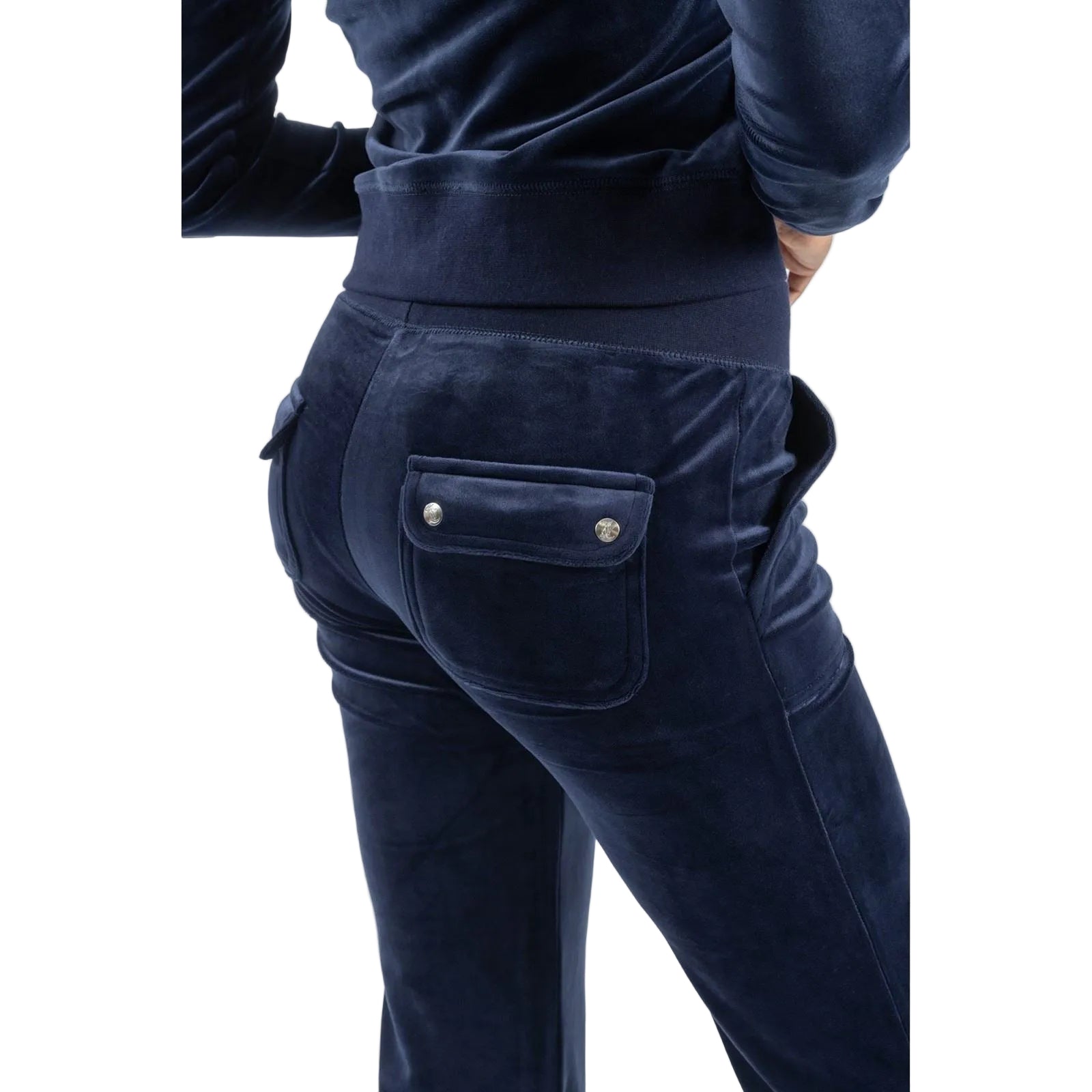 Juicy Couture Del Ray Polyester Women's Blue Joggers