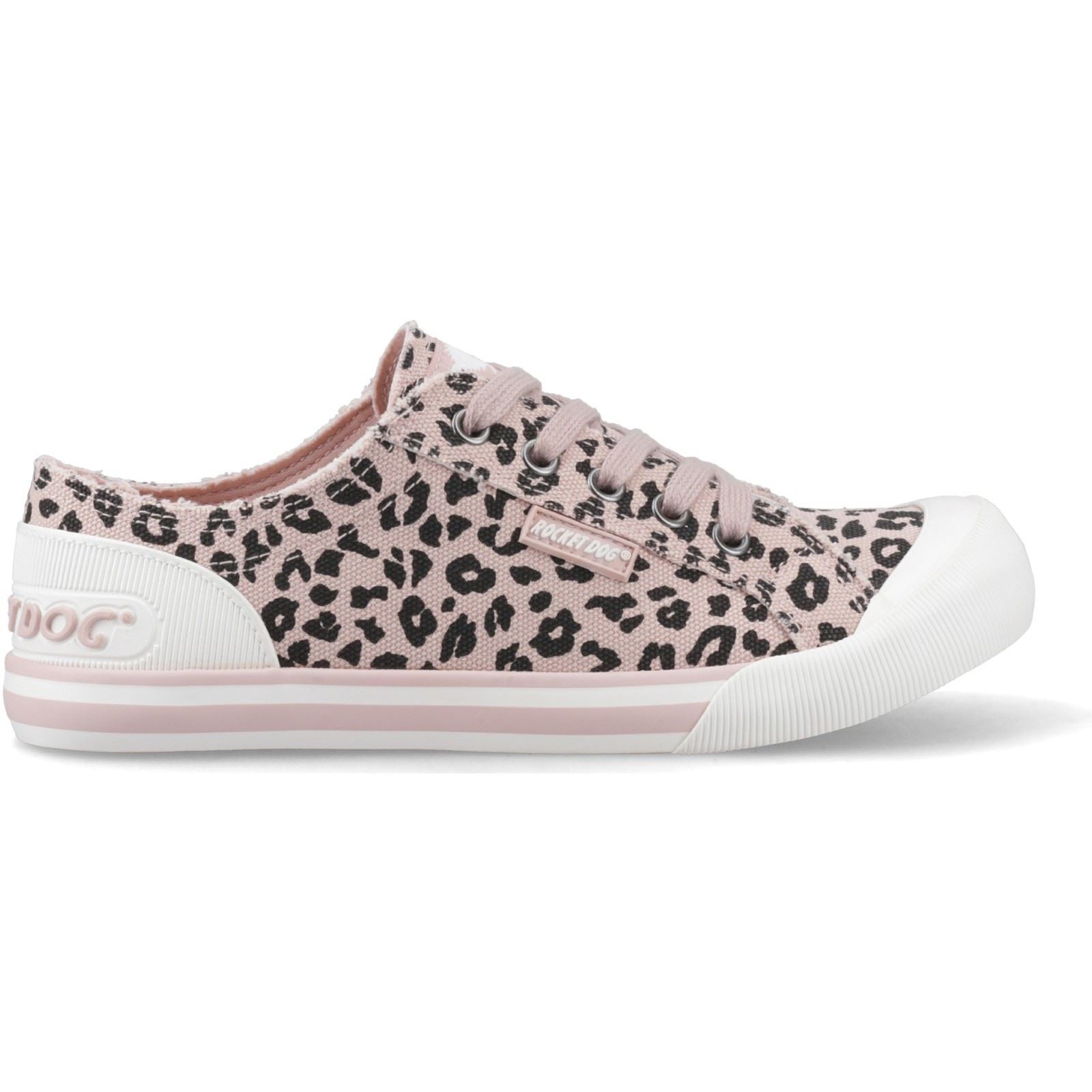 Rocket Dog Jazzin Leon Cotton Women's Light Pink Trainers