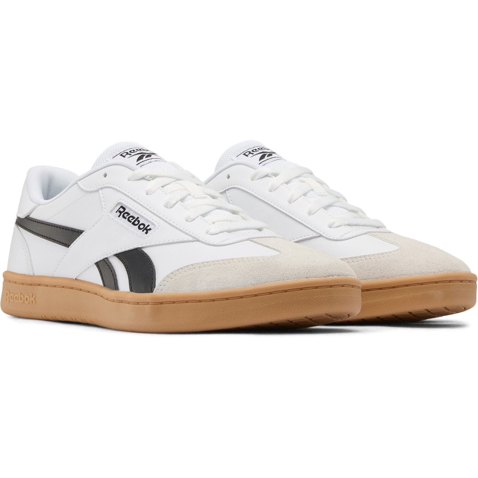 Reebok Forte Lounger Leather Men's White/Black/Chalk Trainers