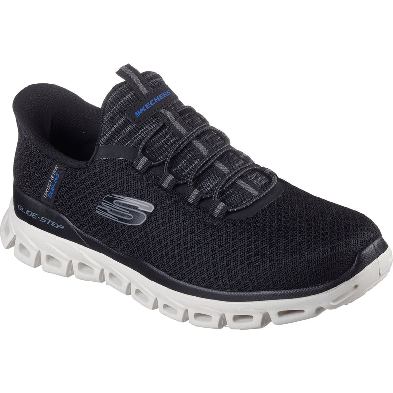 Skechers Glide-Step Noxus Textile Men's Black Trainers