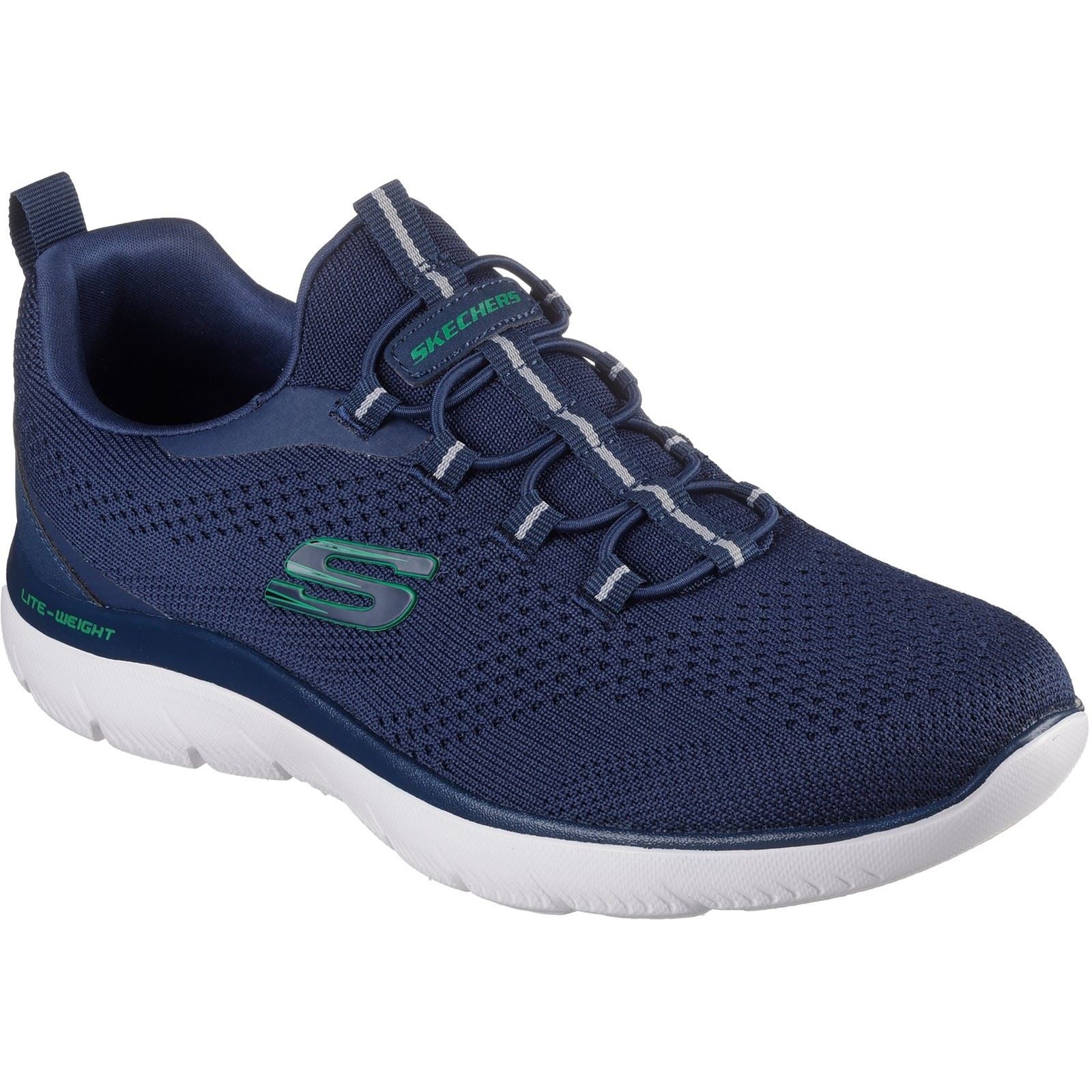 Skechers Summits Tallo Textile Men's Navy Trainers