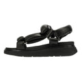 FitFlop Gen-FF Soft Leather Women's Black Sandals