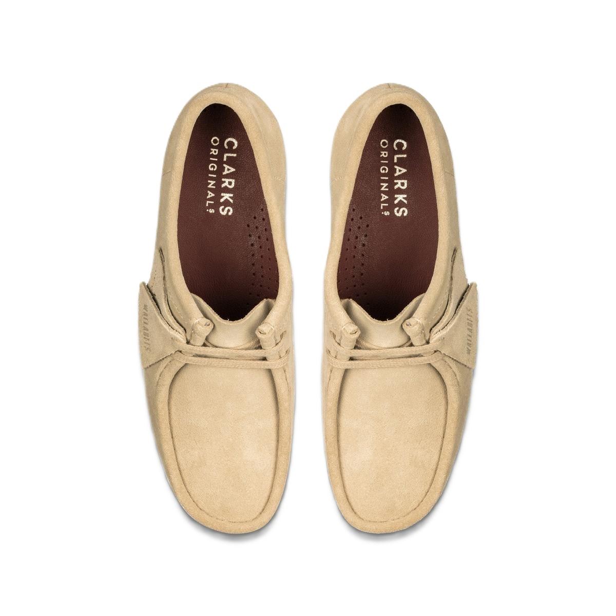 Clarks Originals Wallabee Suede Women's Maple Shoes