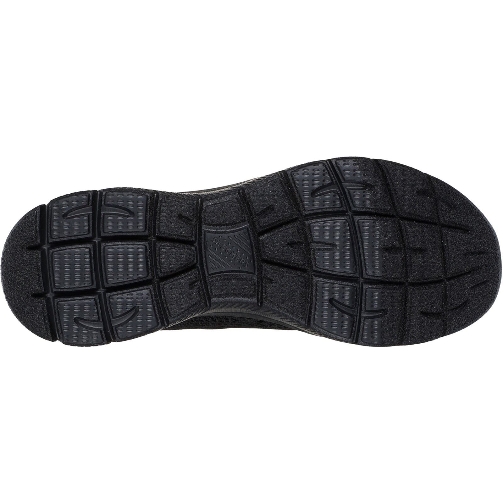 Skechers Summits Summer Blush Textile Women's Black Trainers