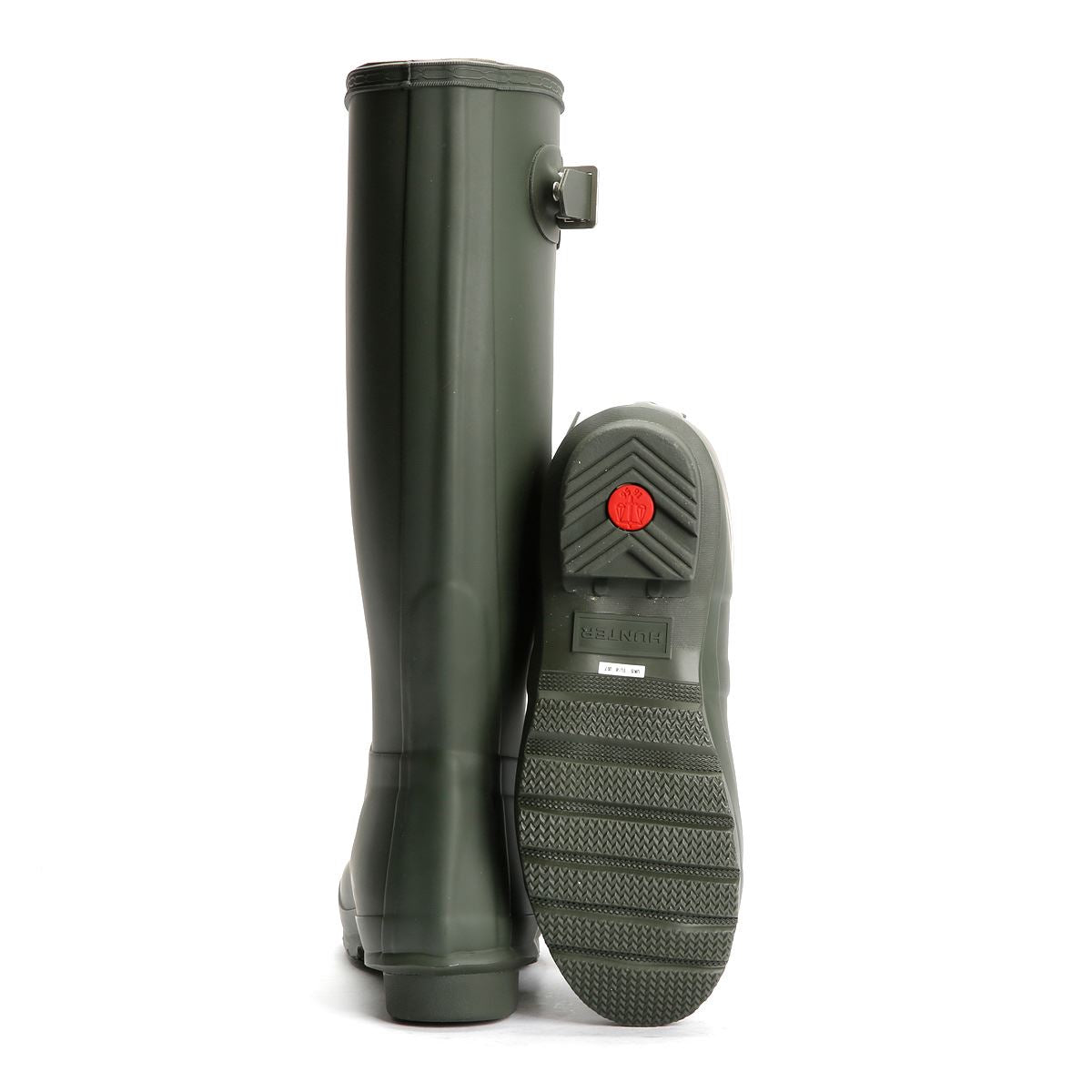 Hunter Original Tall Rubber Women's Dark Olive Wellington Boots