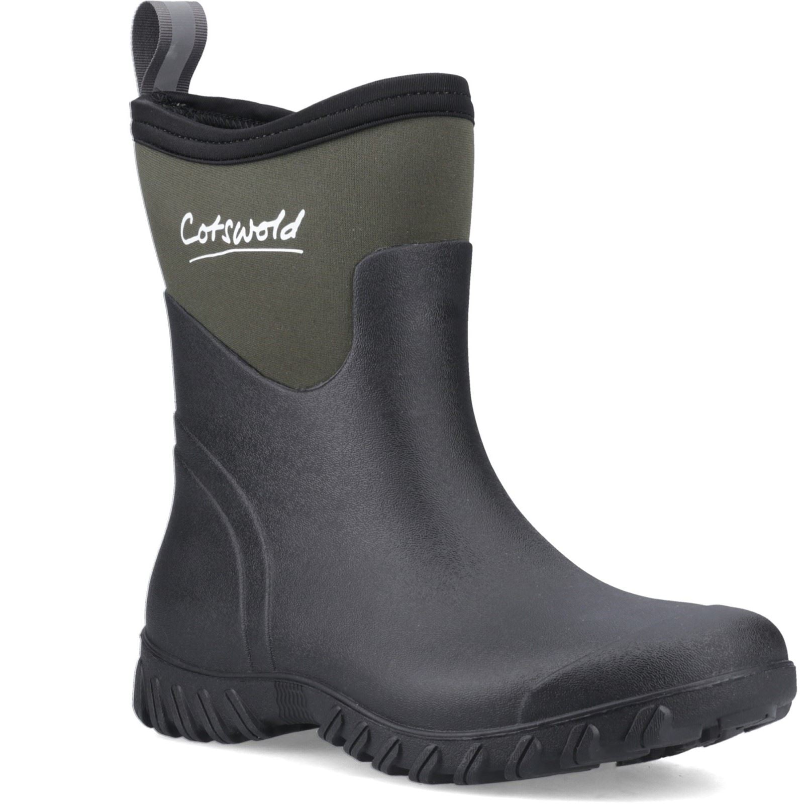 Cotswold Winfield Short Rubber Men's Green Wellington Boots