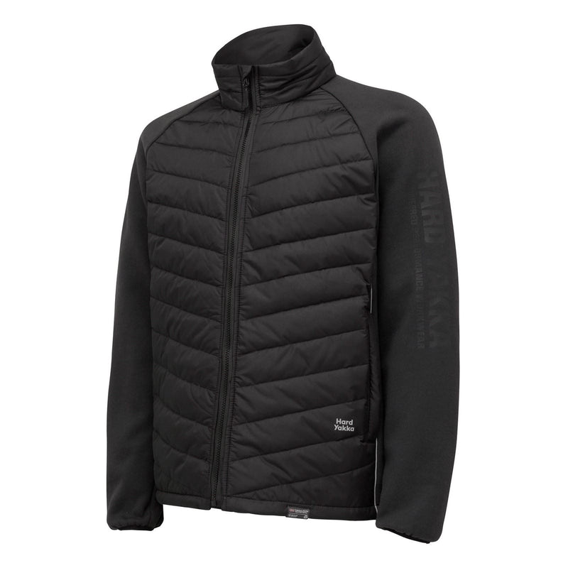 Hard Yakka Apex Hybrid Men's Black Jacket