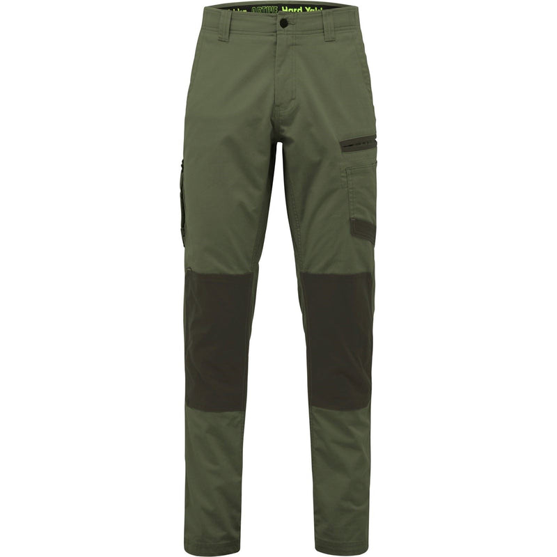 Hard Yakka Raptor Active Cotton Men's Green Outdoor Trousers