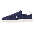 Ralph Lauren Bedford Suede Navy/White Trainers