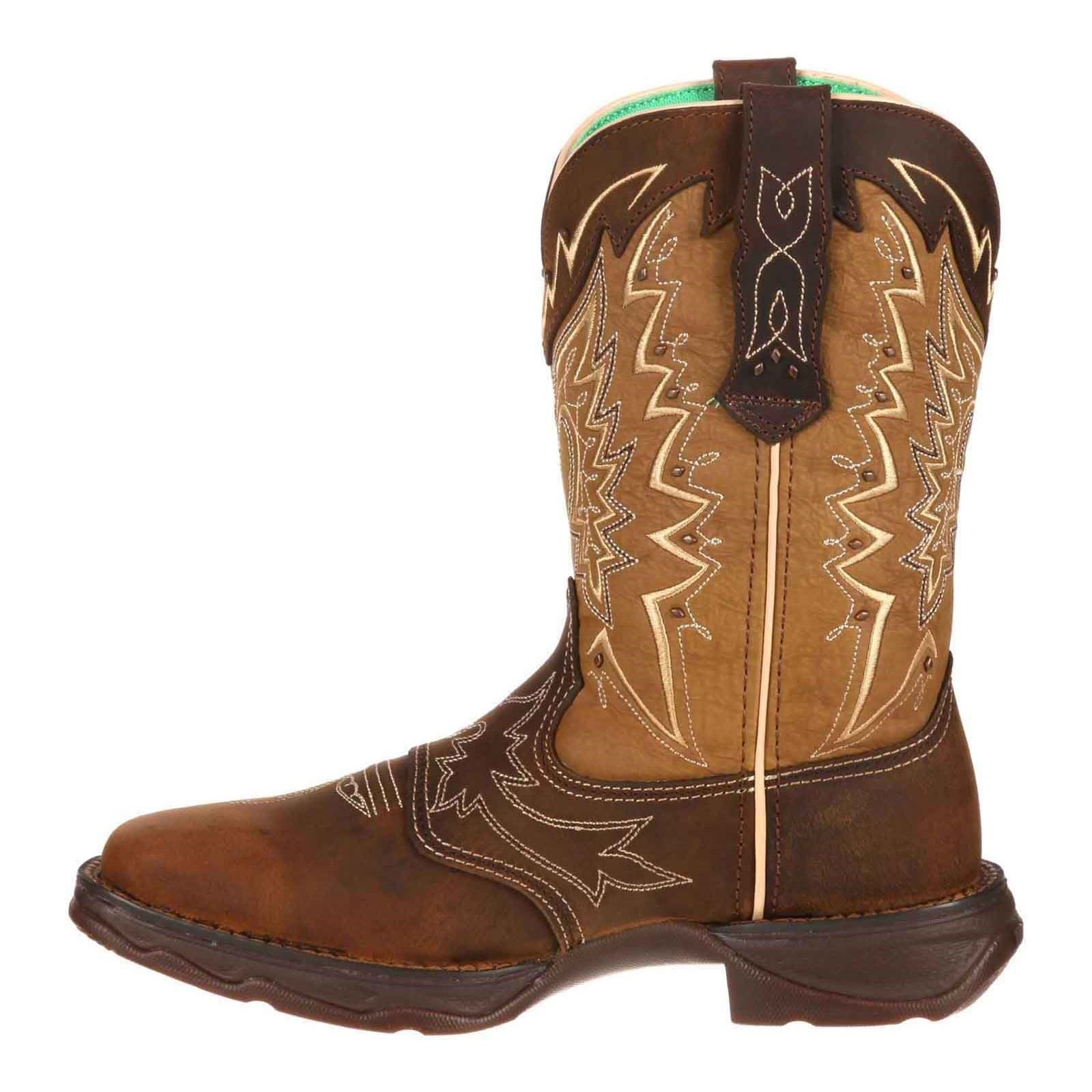 Durango Lady Rebel Leather Women's Nicotine/Brown Boots
