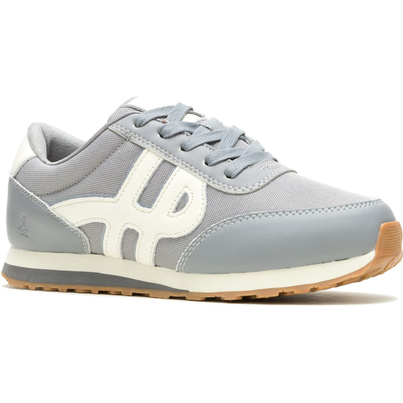 Hush Puppies Seventy8 Leather Women's Grey Trainers