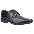 Hush Puppies Brandon Leather Men's Black Lace-Up Shoes