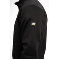 Caterpillar Essential 1/4 Zip Polyester Men's Black Sweatshirt