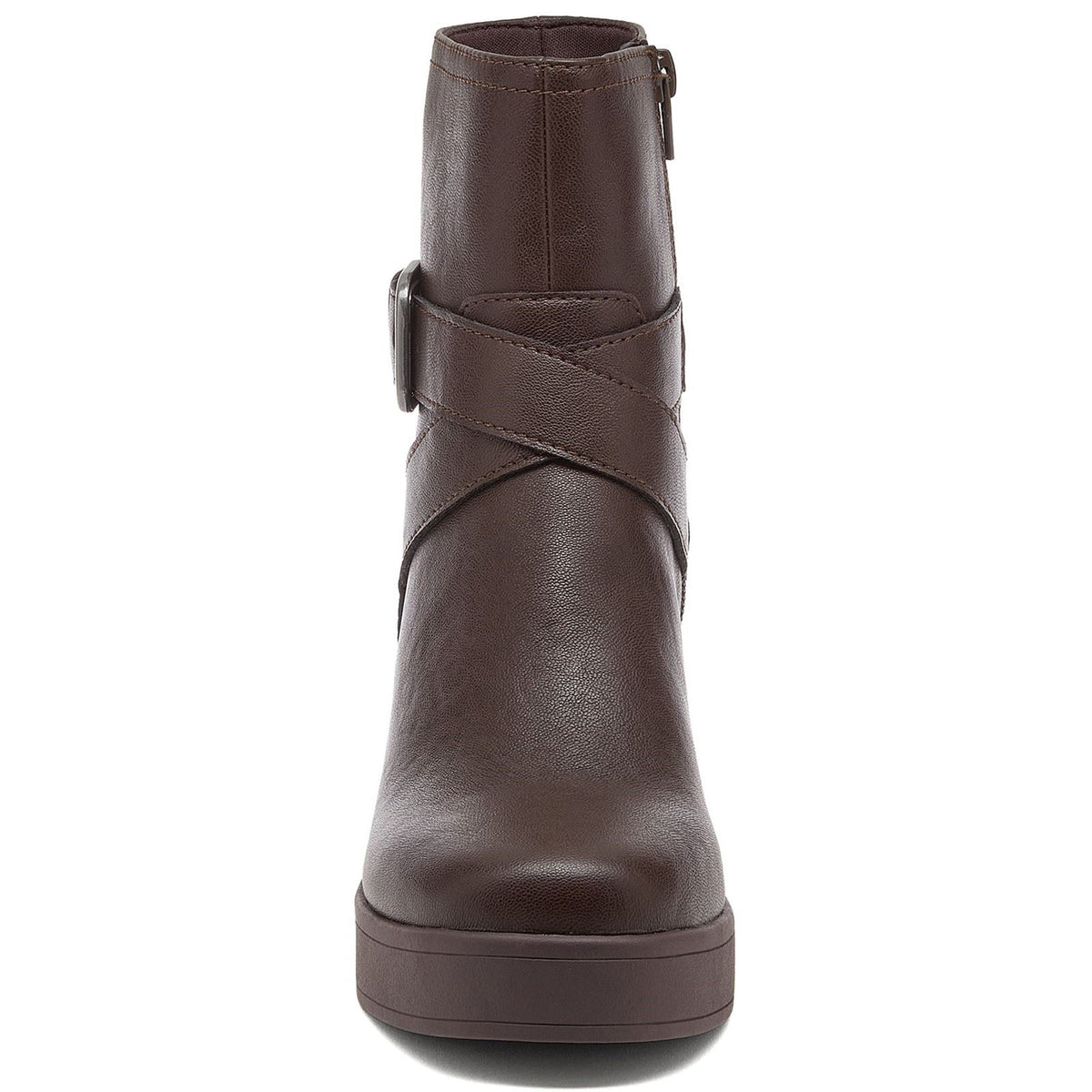Rocket Dog Jimmy Bangor Polyurethane Women's Dark Brown Heeled Ankle Boots
