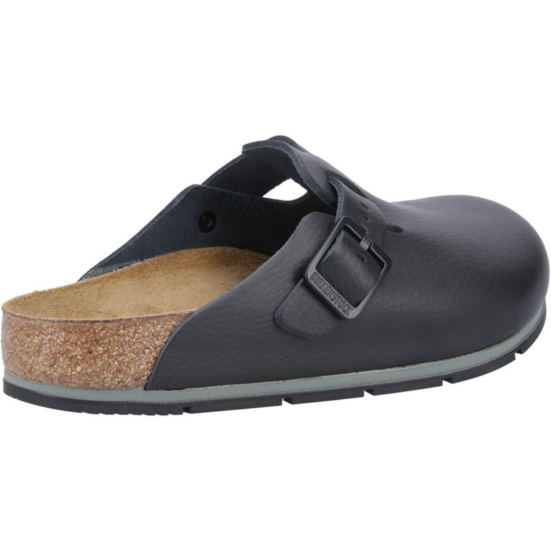 Birkenstock Boston Pro Leather Women's Black Clogs