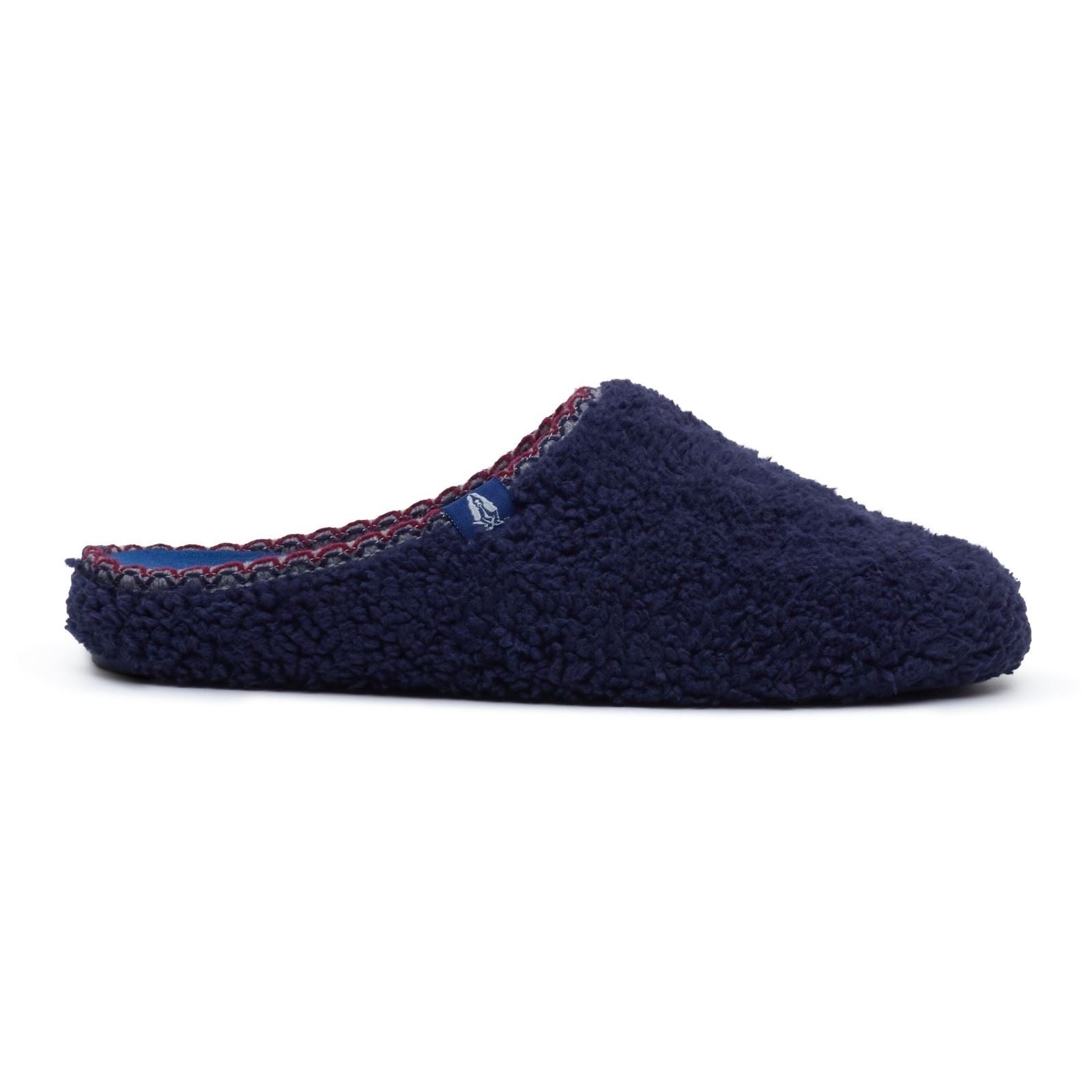 Hush Puppies Good Teddy Polyester Men's NAVY Slippers