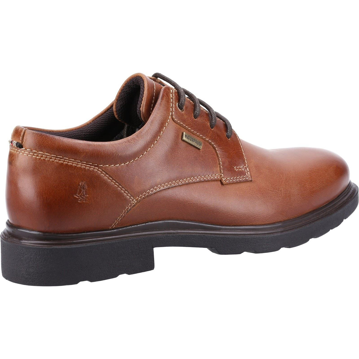 Hush Puppies Pearce Leather Men's Tan Lace-Up Shoes