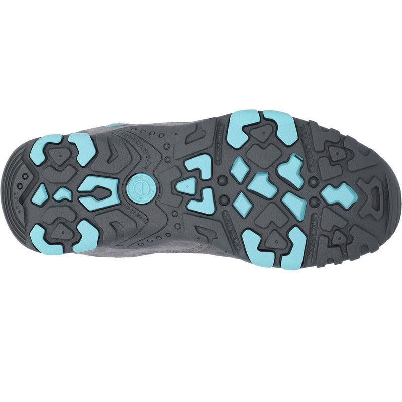 Hi-Tec Quadra II Suede Women's Grey/Mint Hiking Boots