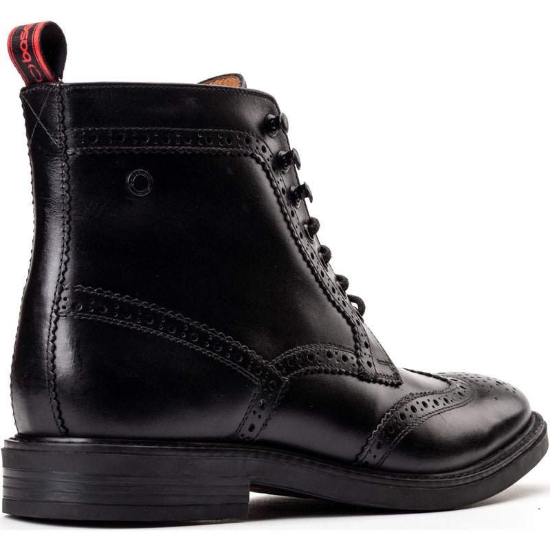Base London Bristol Leather Men's Black Brogues Shoes