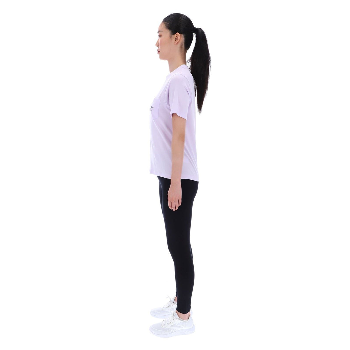 Reebok Brie Small Logo Legging Women's Black Sports Leggings
